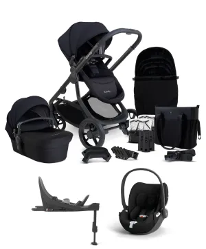 iCandy Orange4 Pushchair Bundle with Cloud T Car Seat & Base - Black