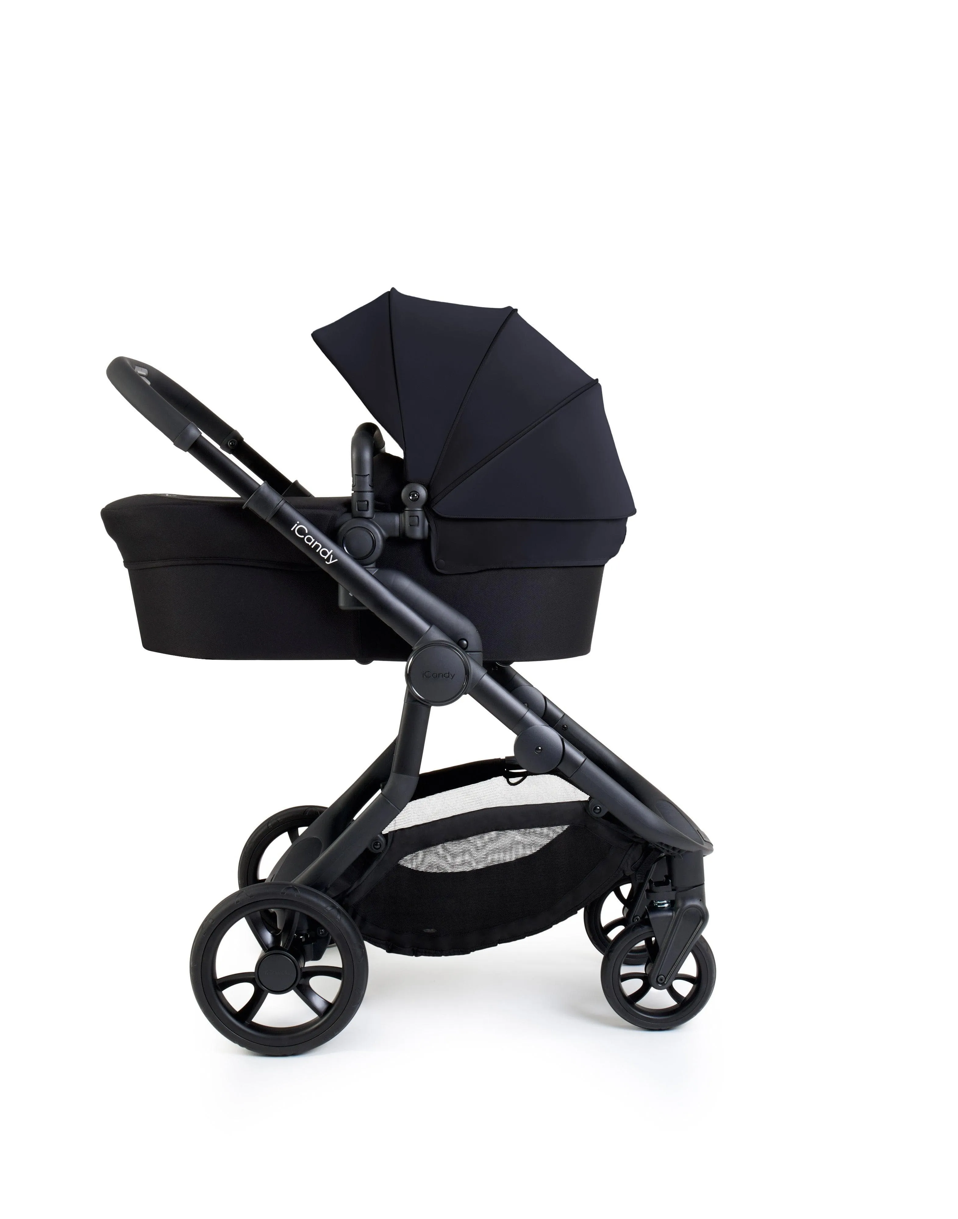 iCandy Orange4 Pushchair Bundle with Cloud T Car Seat & Base - Black