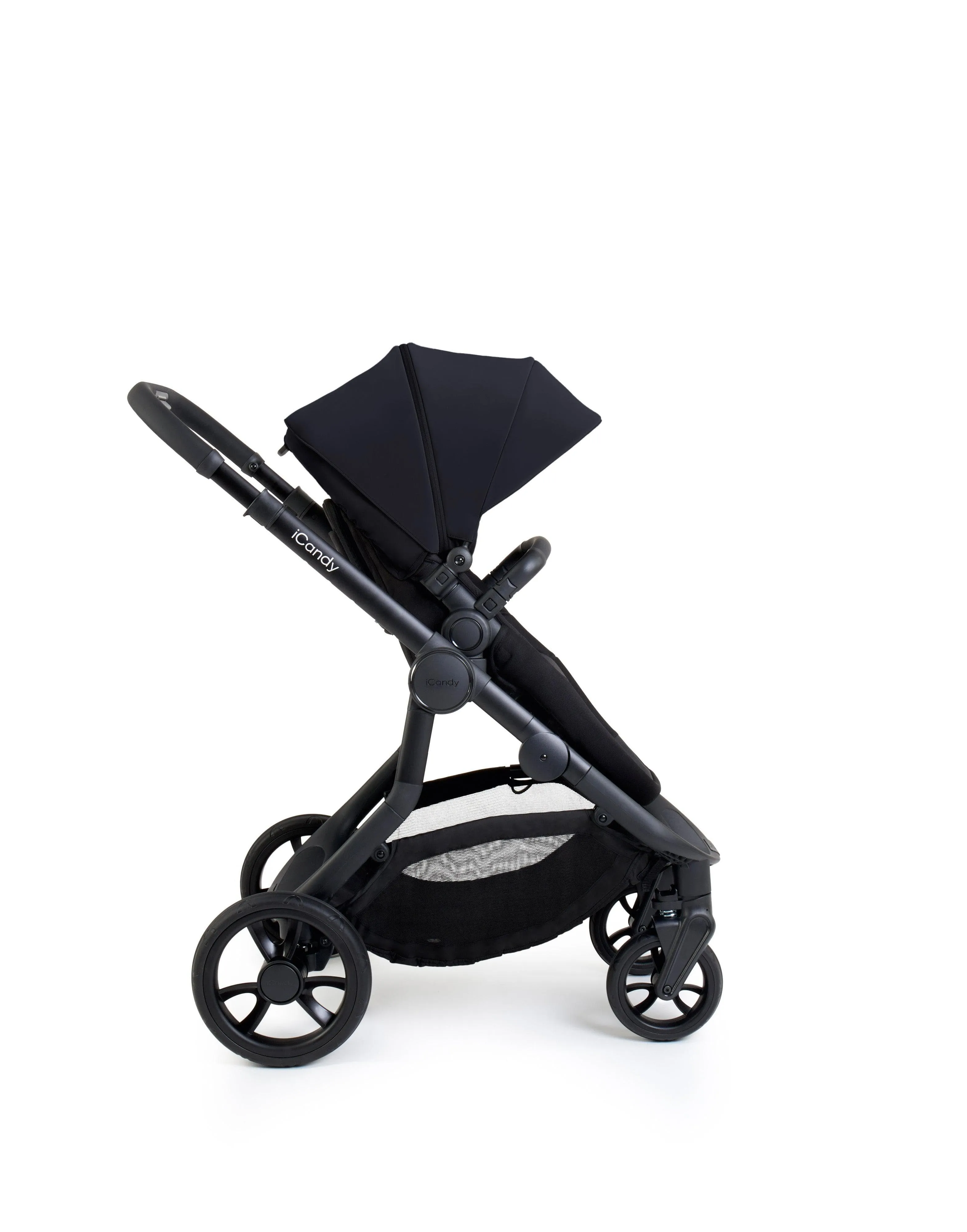 iCandy Orange4 Pushchair Bundle with Cloud T Car Seat & Base - Black