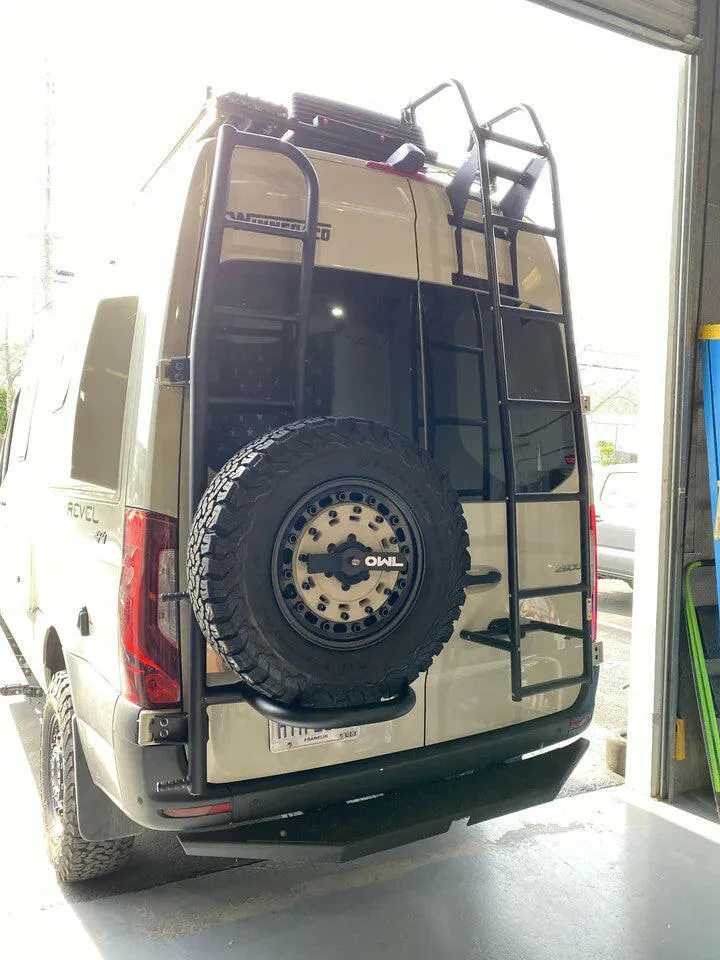 LADDER   TIRE CARRIER - SPRINTER VS30 (2019-PRESENT & 2020-2021 REVEL/STORYTELLER)