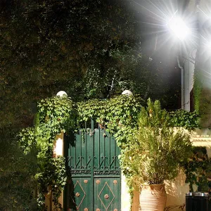 LED Solar Lights Street Flood Light Remote Outdoor Garden Security Lamp 60W