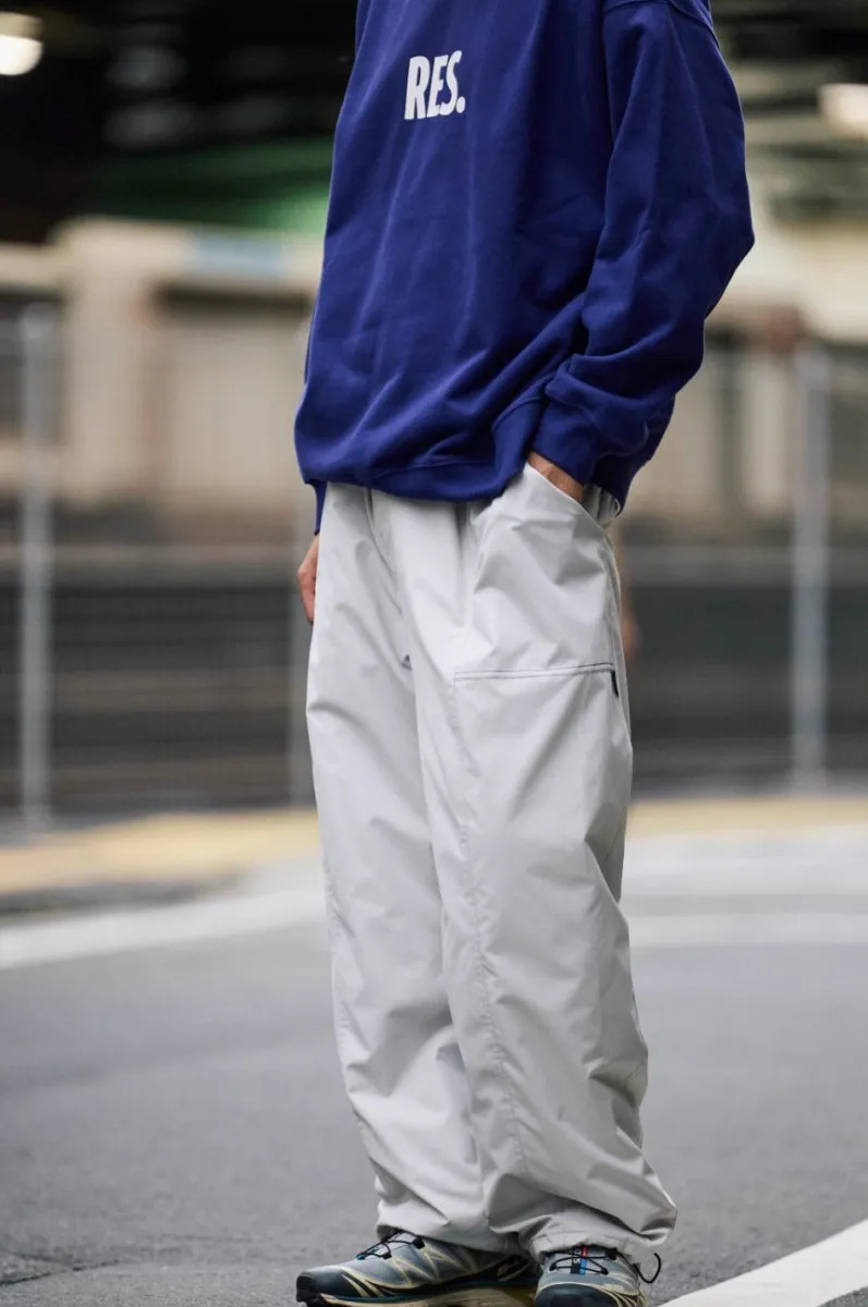 Lightweight windproof cold protection straight pants   N4734