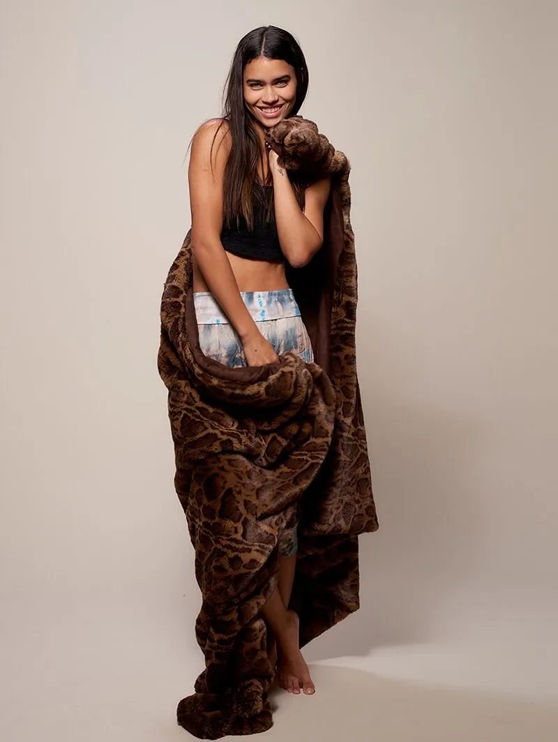 Luxury Leopard Throw