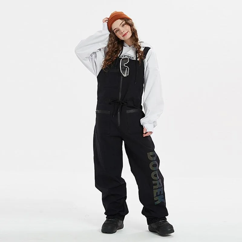 Men's Doorek Unisex Winter Killer Reflective Insulated Snow Pants Bibs