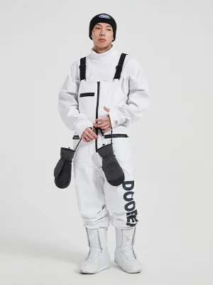 Men's Doorek Unisex Winter Killer Reflective Insulated Snow Pants Bibs