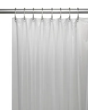 Mildew-Resistant Shower Curtain Liner