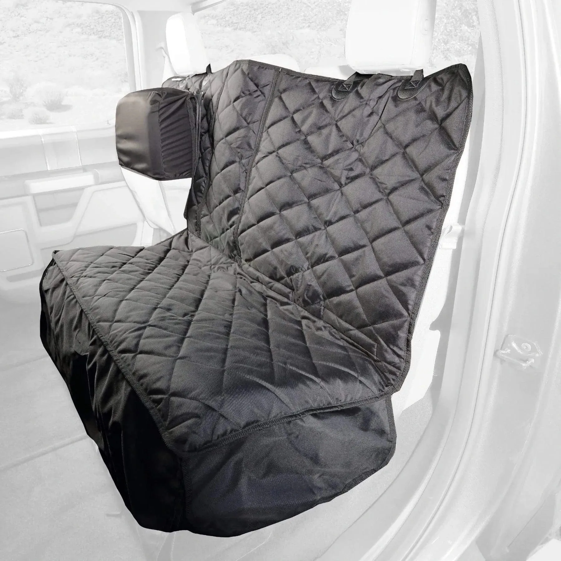 Multi-Function Crew Cab Truck Seat Cover with Hammock by 4Knines®