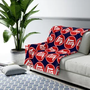 Navy TEQ Toyota Sherpa Fleece Blanket - Reefmonkey