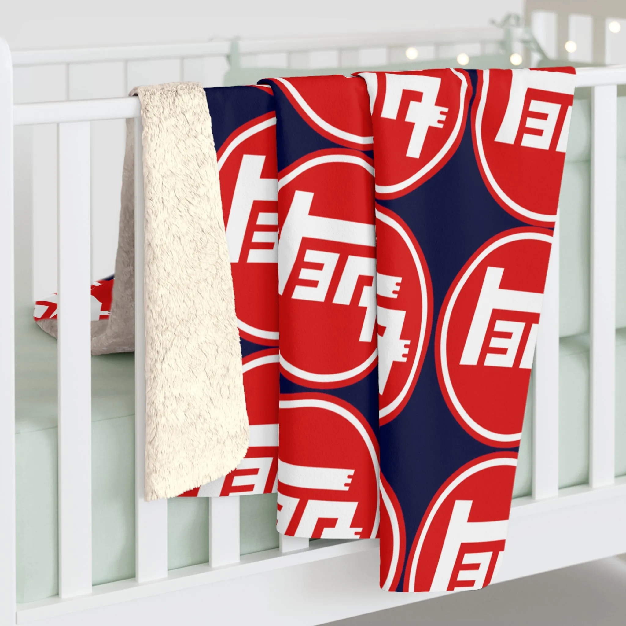 Navy TEQ Toyota Sherpa Fleece Blanket - Reefmonkey