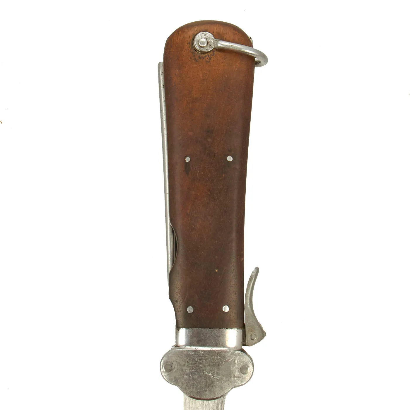 Original German WWII Early Luftwaffe Gravity Knife by Paul Weyersberg & Co. of Solingen with Waffen Proof