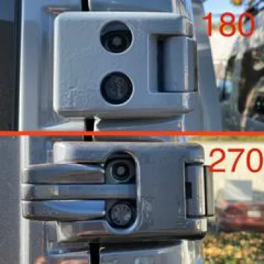 Owl Van Engineering Ladder   Tire Carrier - Aluminum New Sprinter VS30 (2019 )