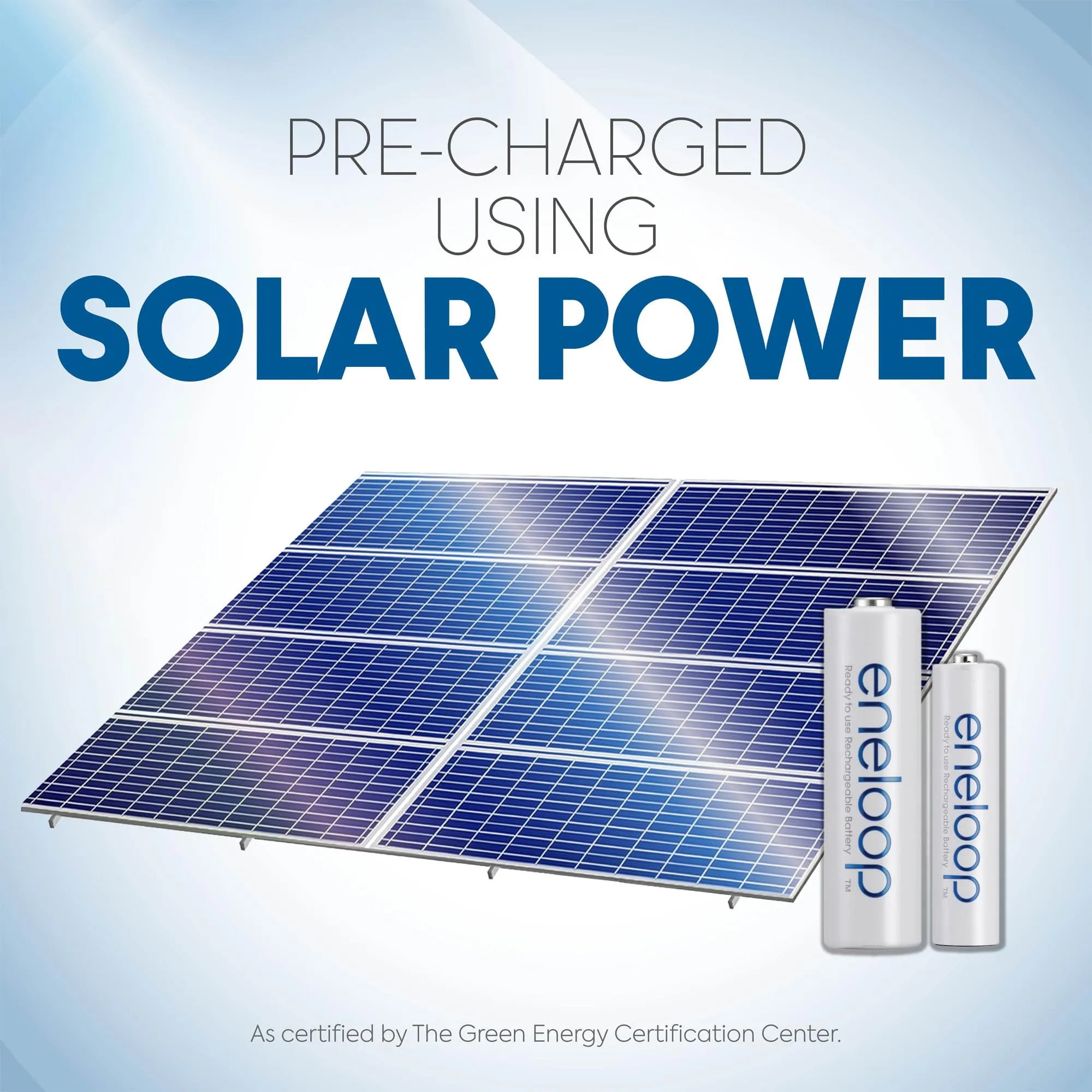Panasonic K-KJ17M3A4BA Advanced Individual Cell Battery Charger Pack with 4 AAA eneloop 2100 Cycle Rechargeable Batteries