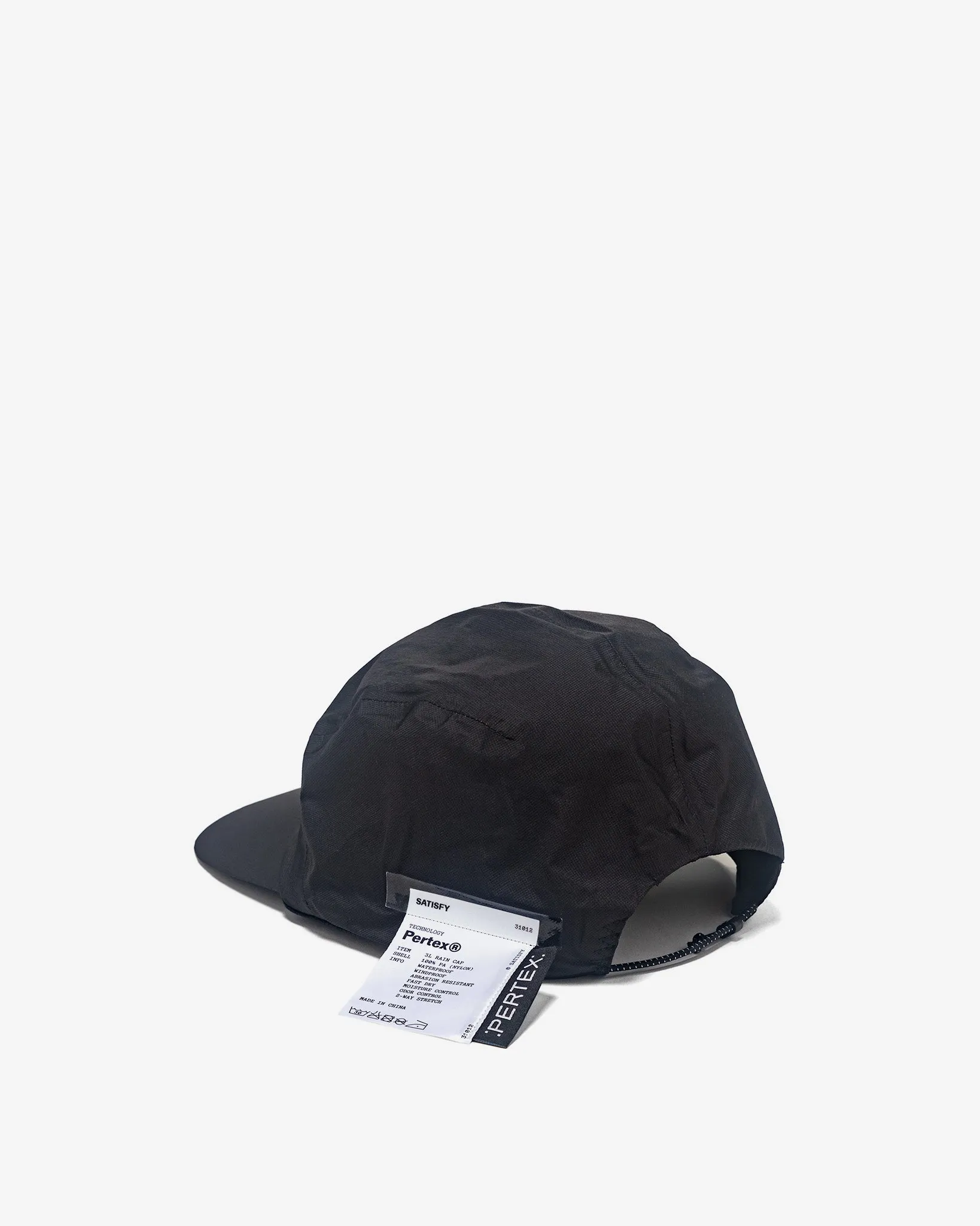 Pertex 3L Rain Cap Black