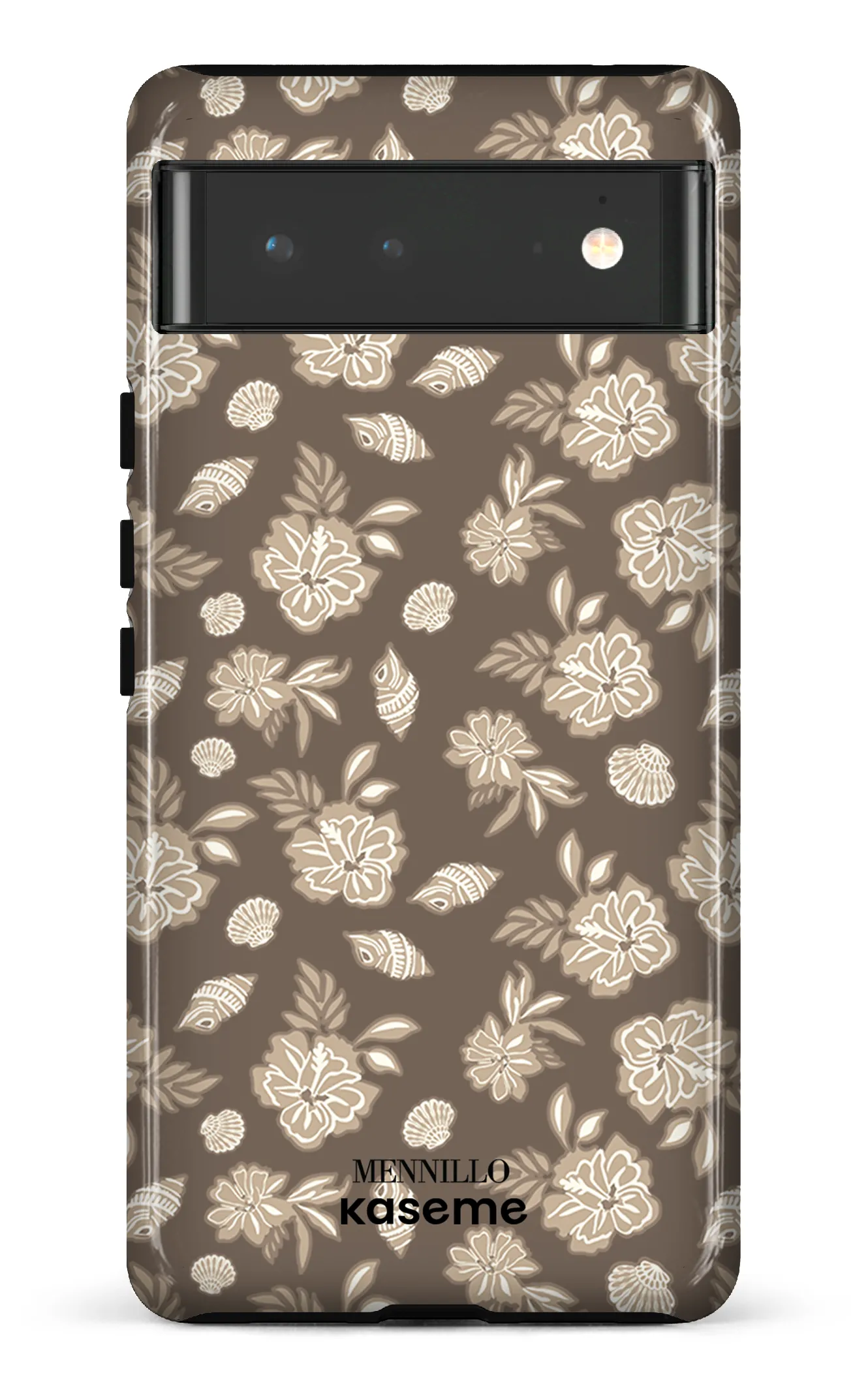 Phone case - Floral cream