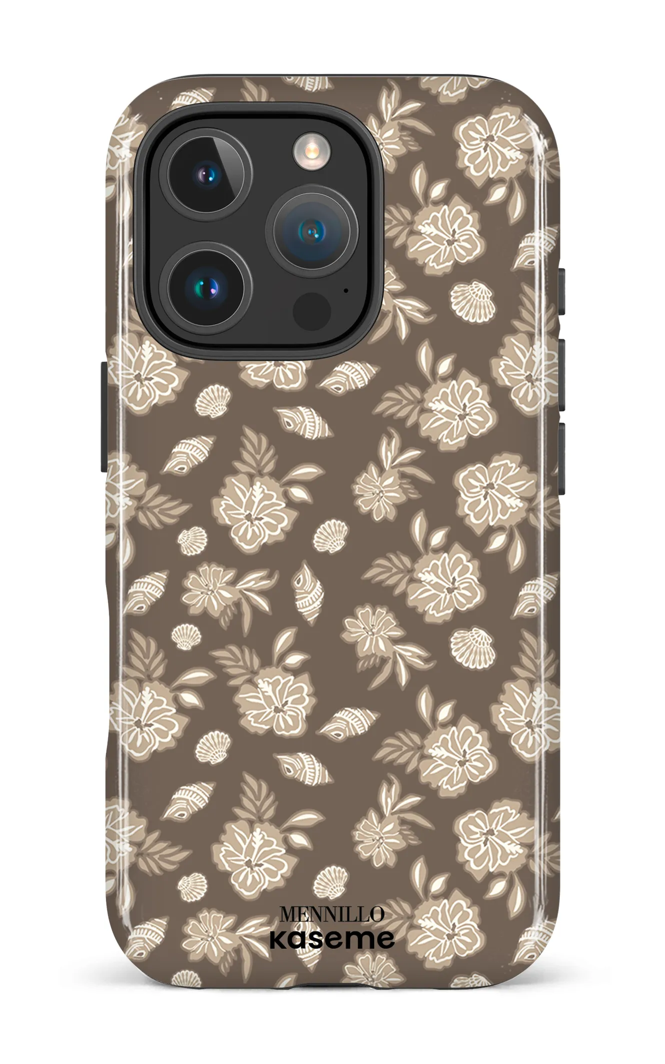 Phone case - Floral cream