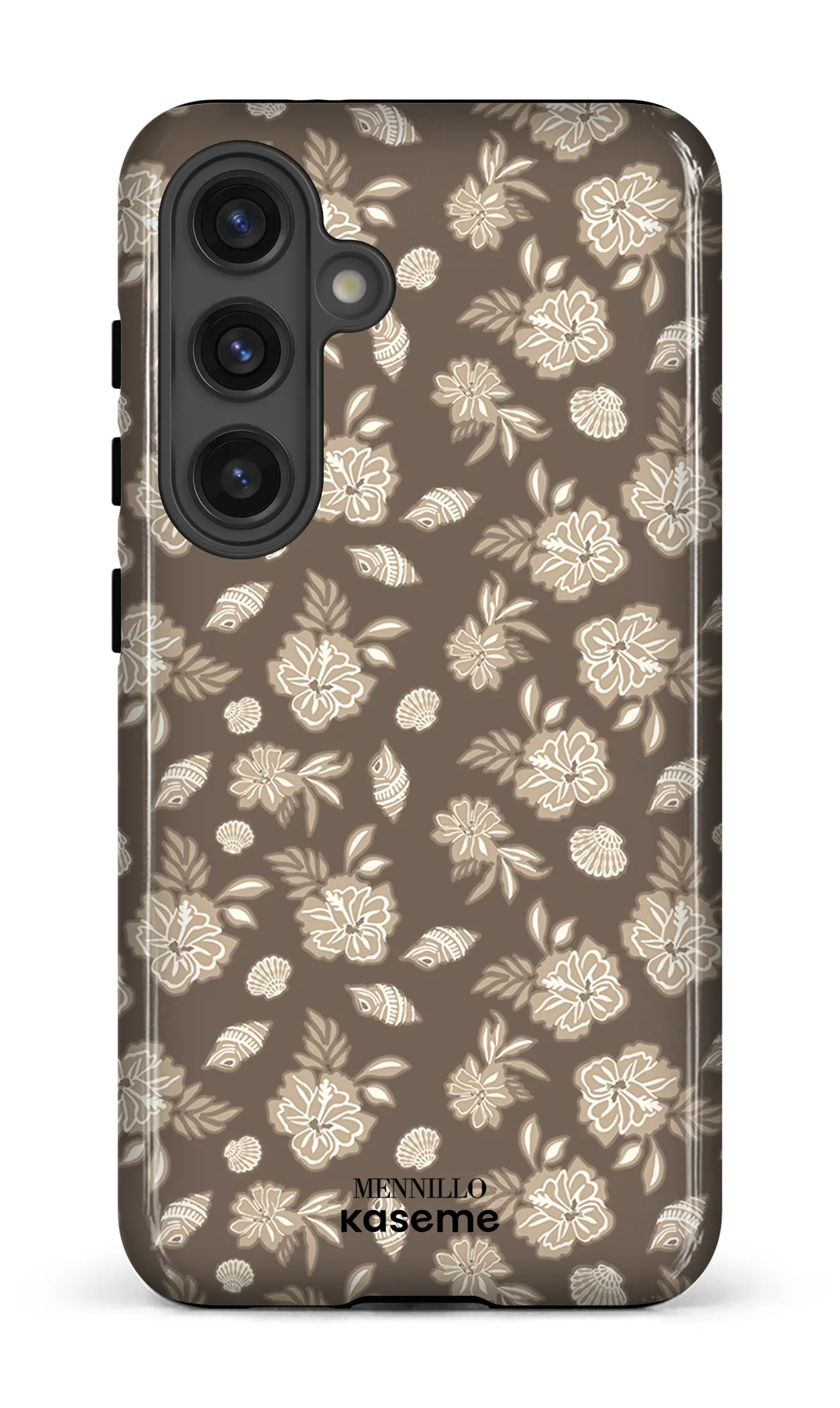 Phone case - Floral cream