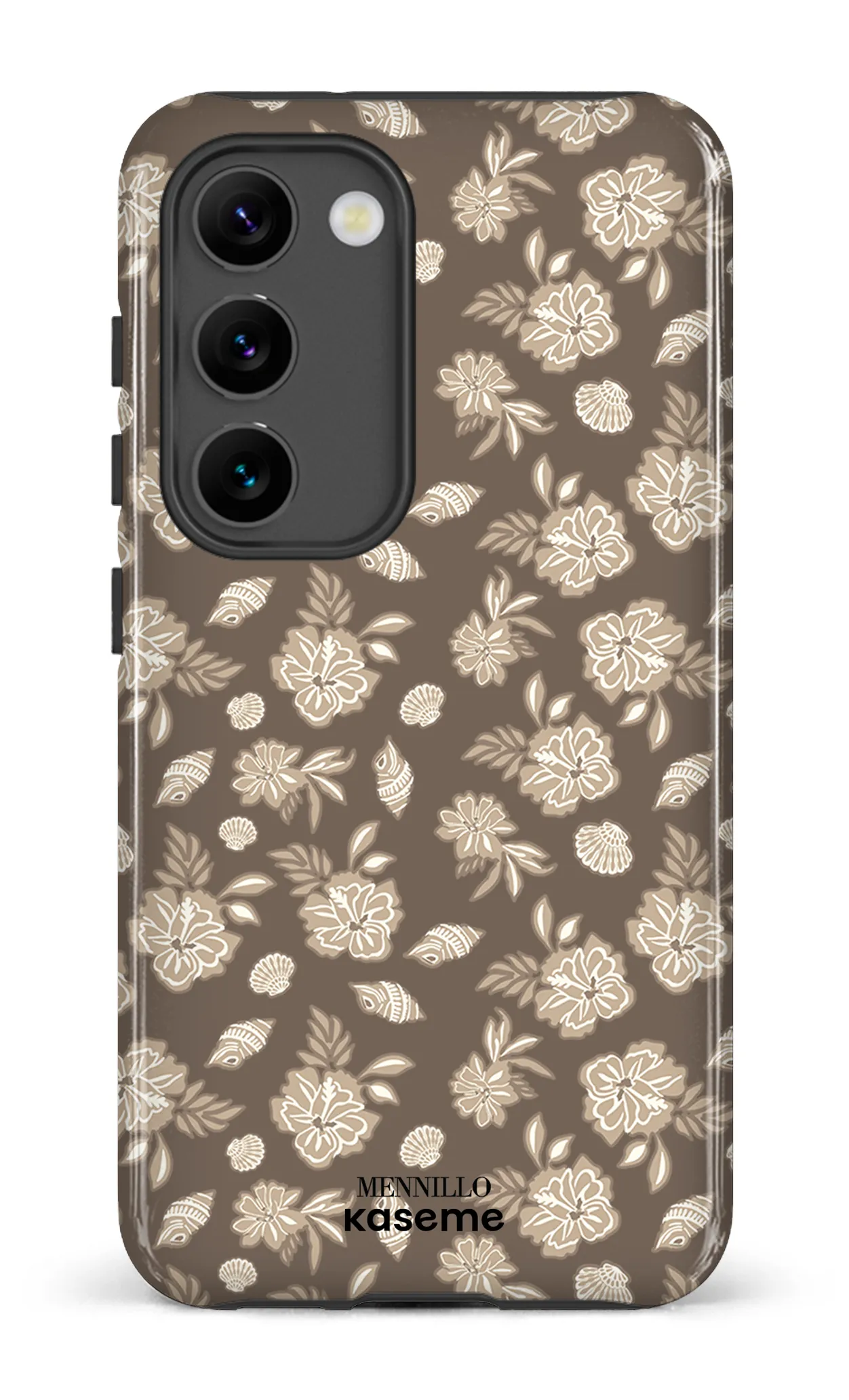 Phone case - Floral cream