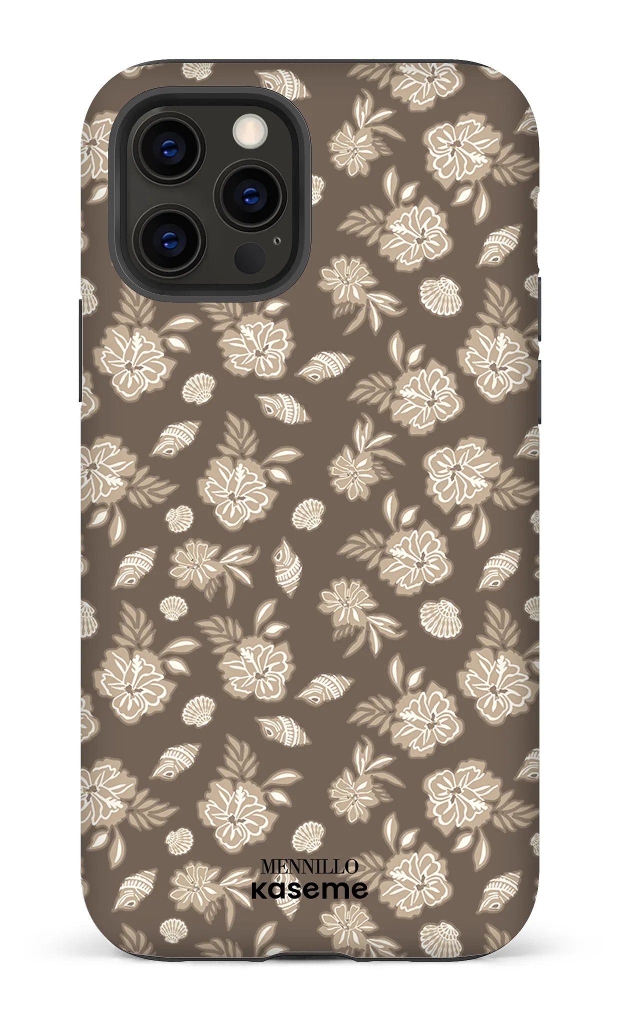 Phone case - Floral cream