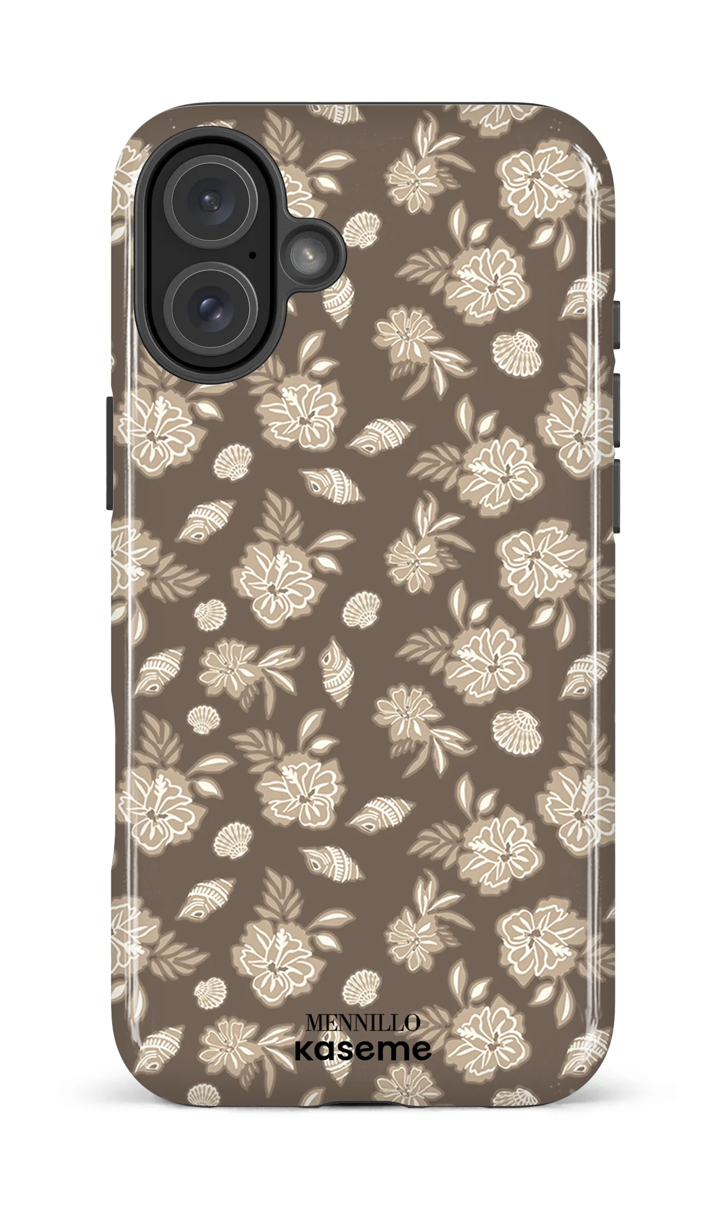 Phone case - Floral cream