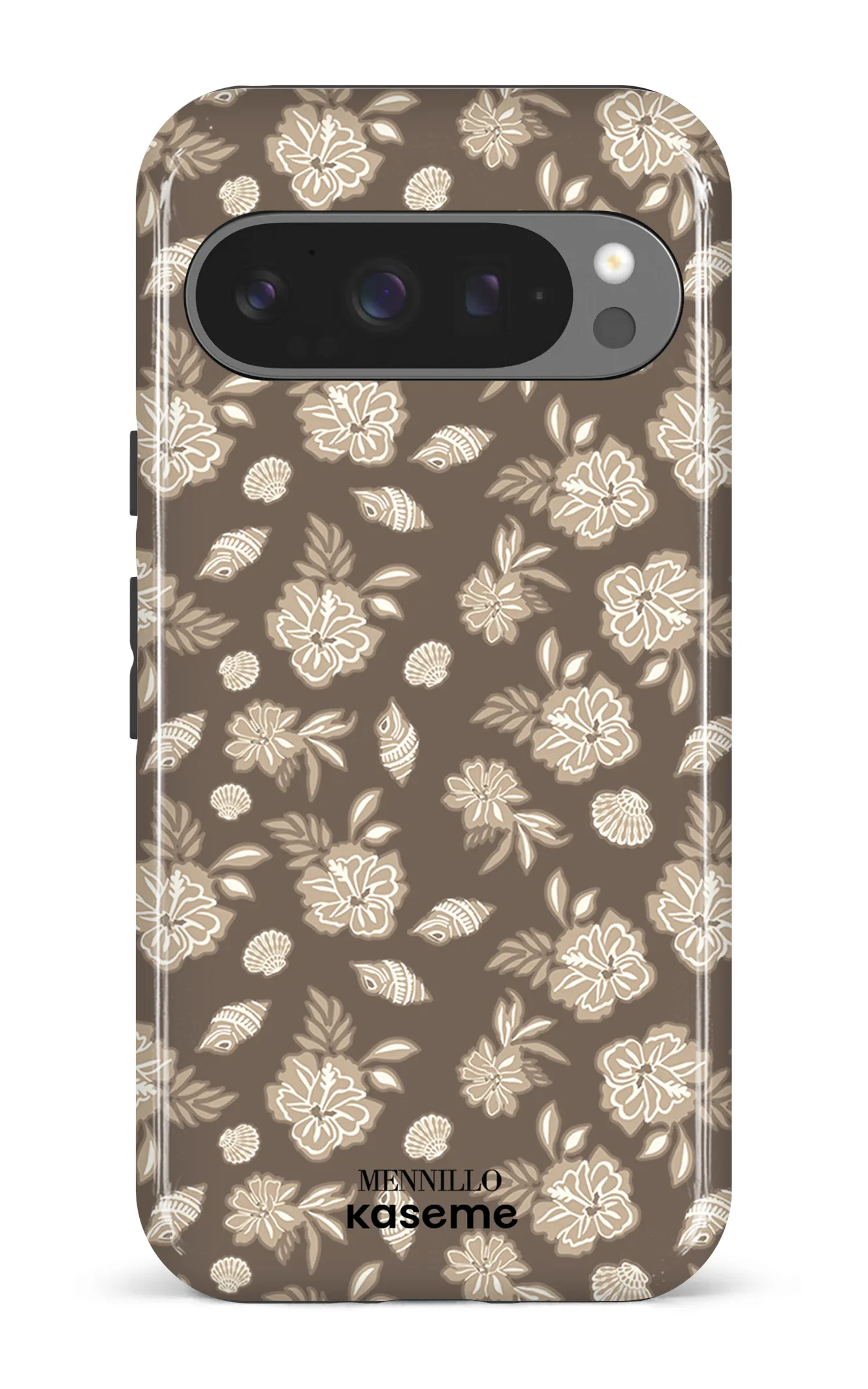 Phone case - Floral cream