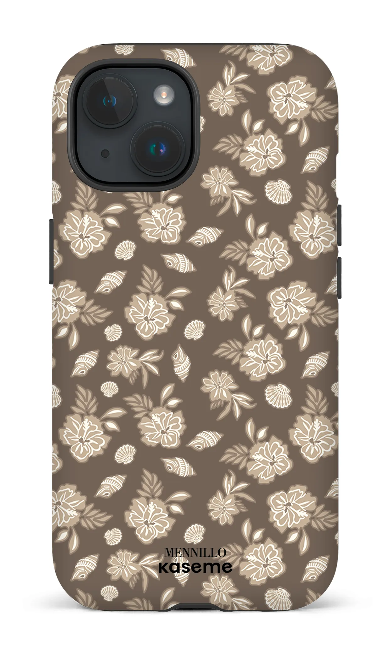 Phone case - Floral cream