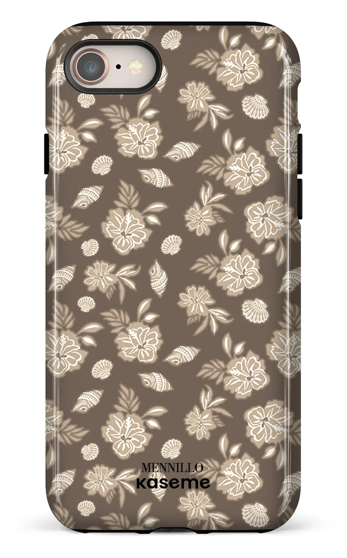 Phone case - Floral cream