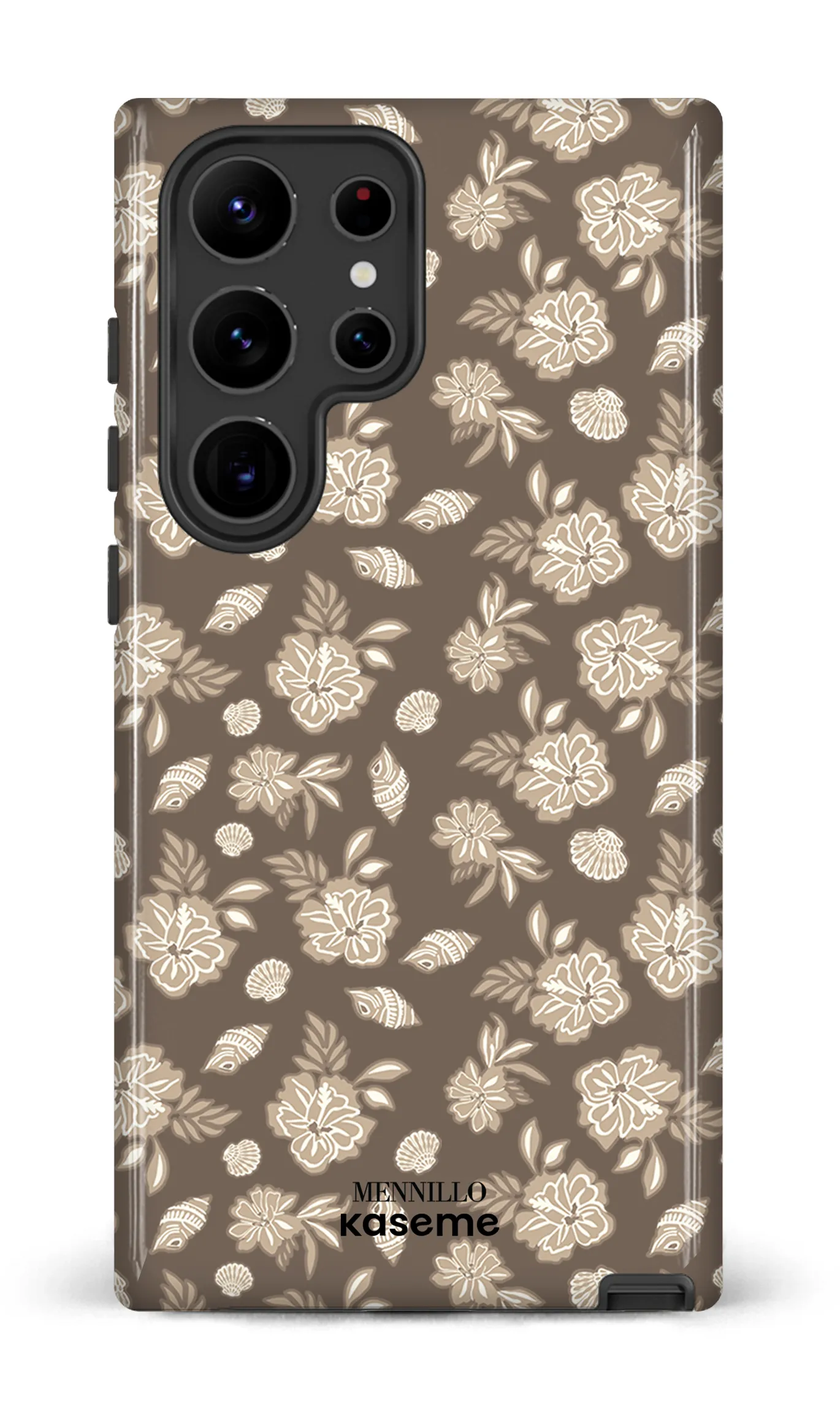 Phone case - Floral cream