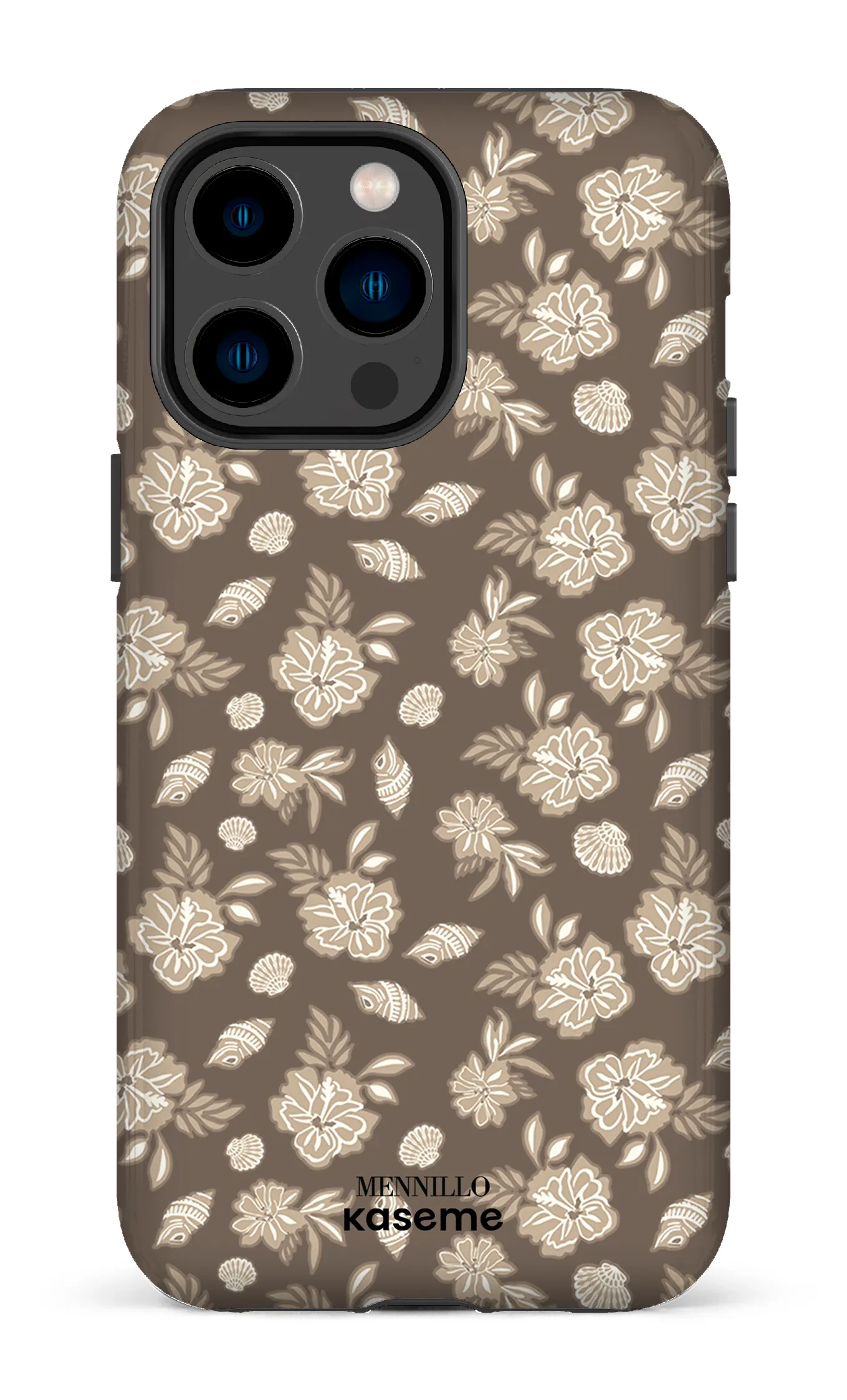 Phone case - Floral cream