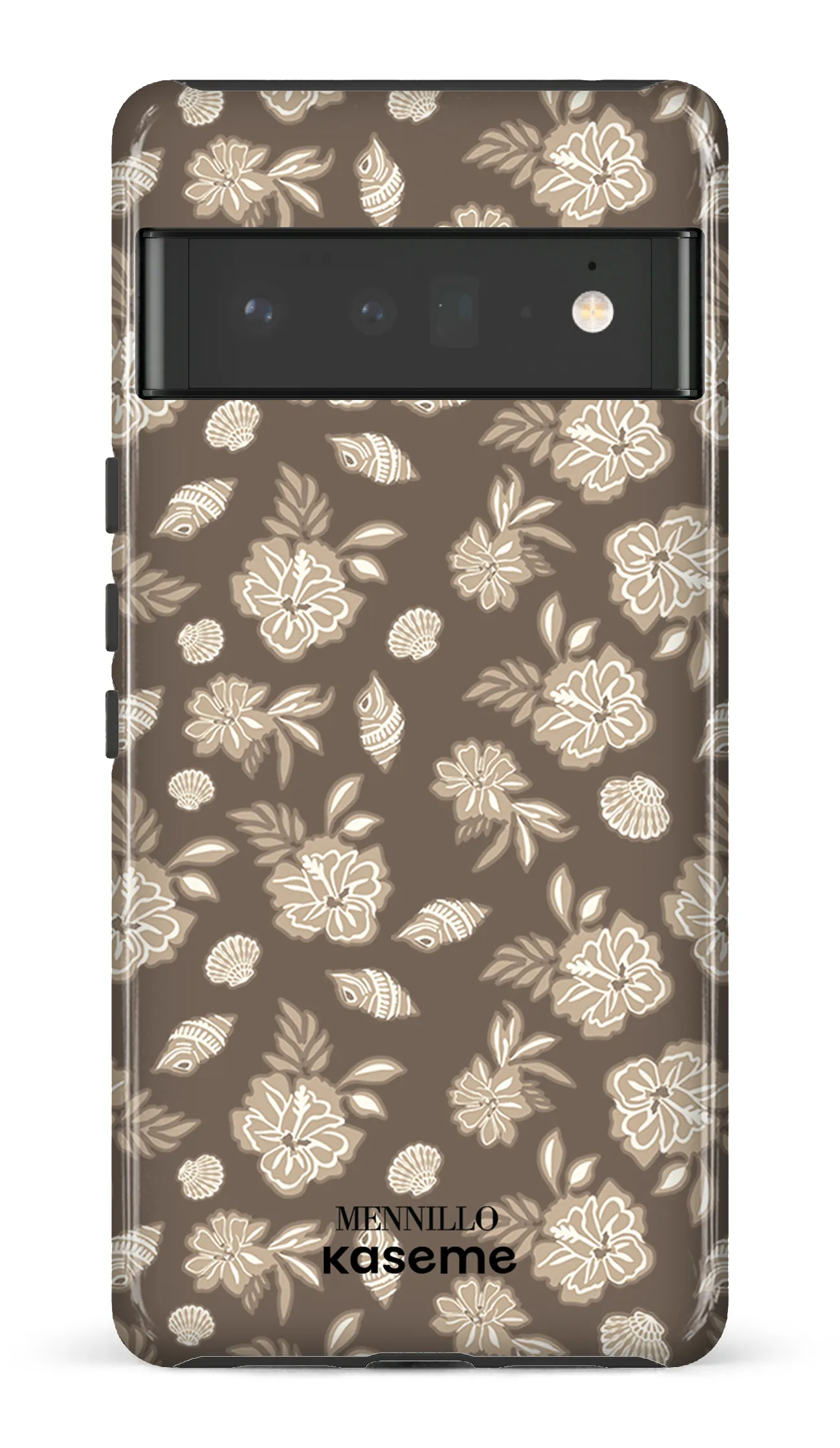 Phone case - Floral cream