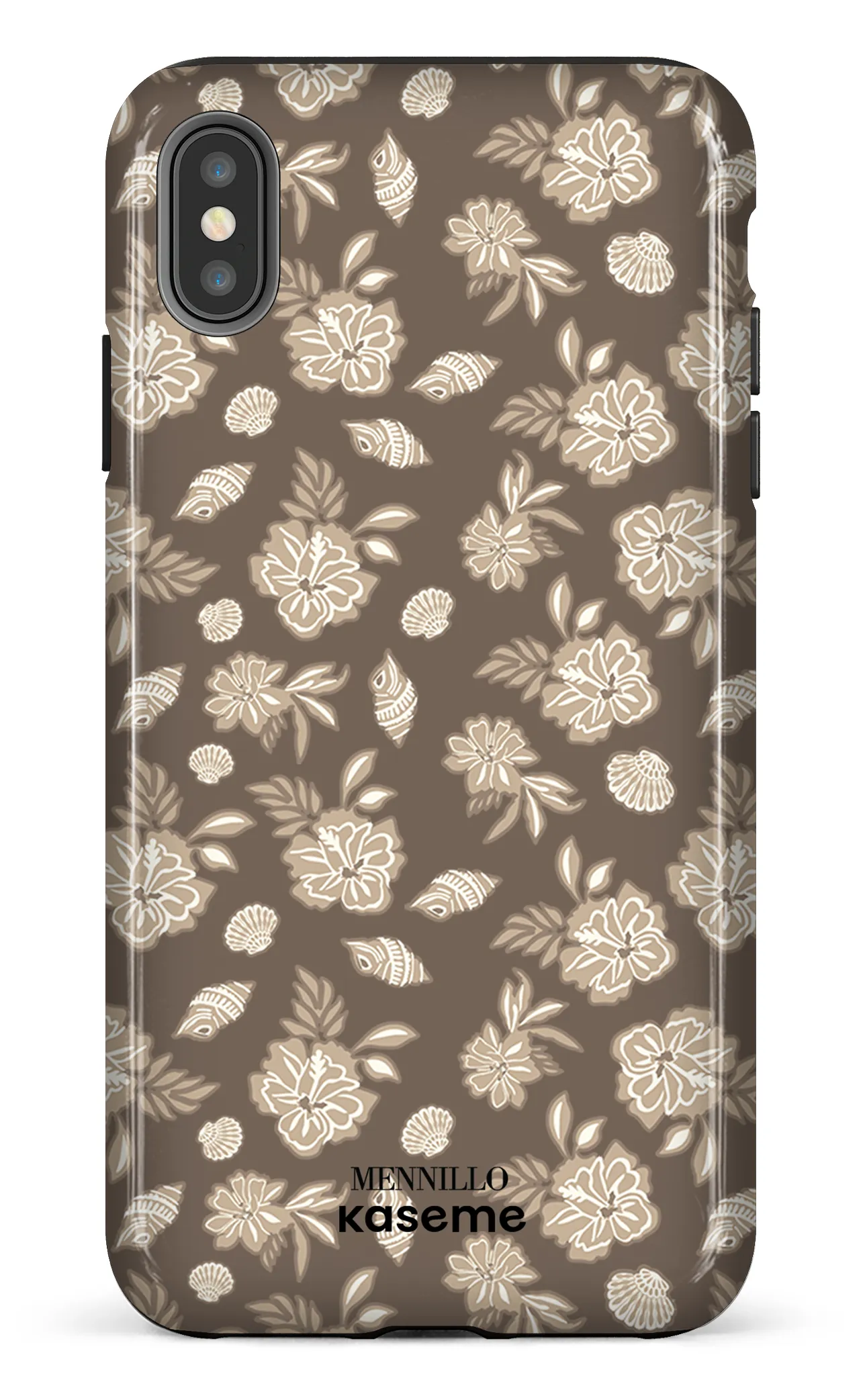 Phone case - Floral cream