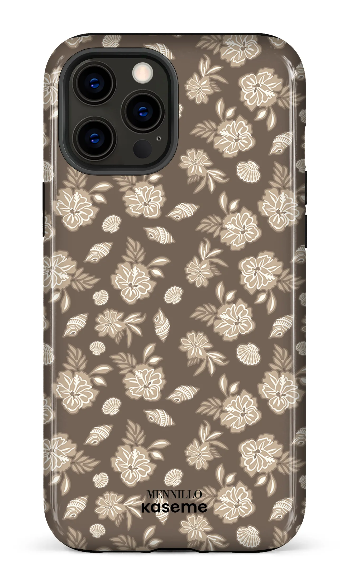 Phone case - Floral cream