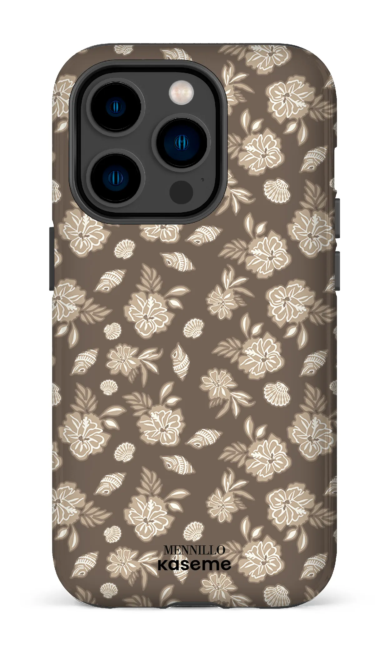 Phone case - Floral cream