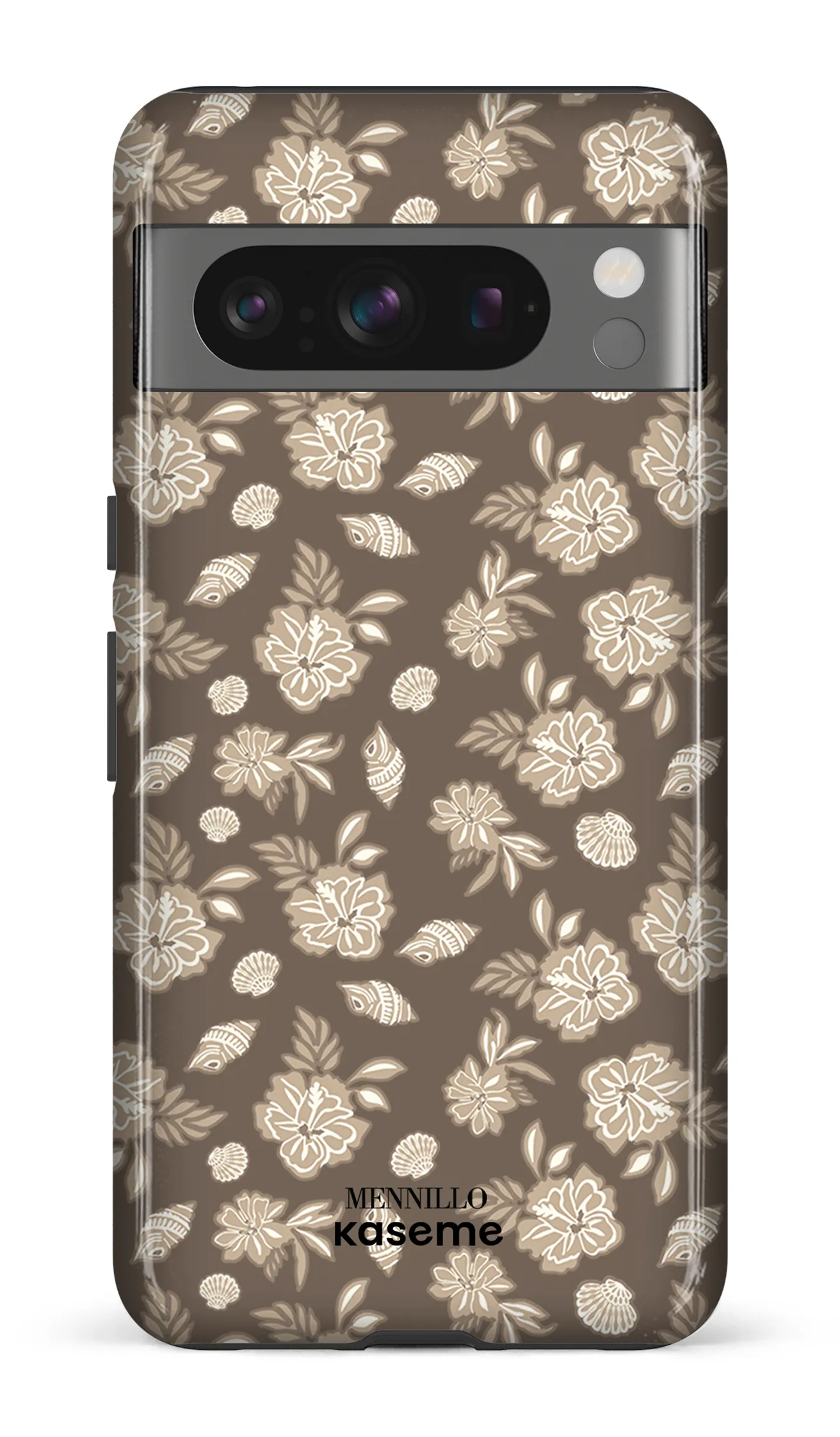 Phone case - Floral cream