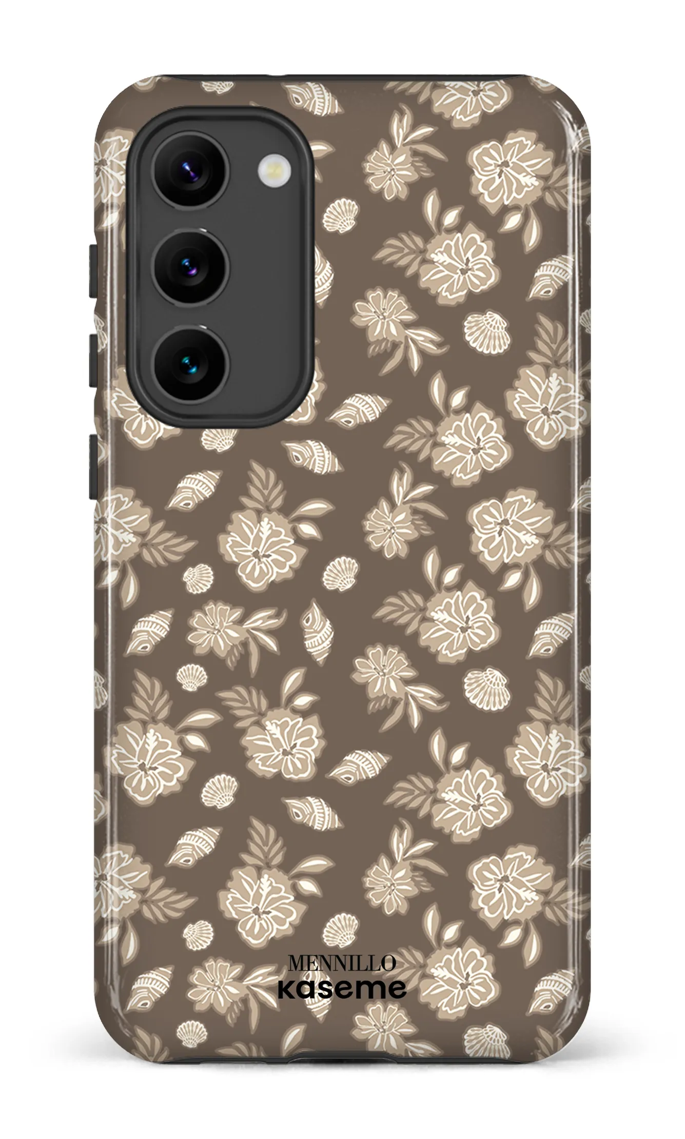 Phone case - Floral cream