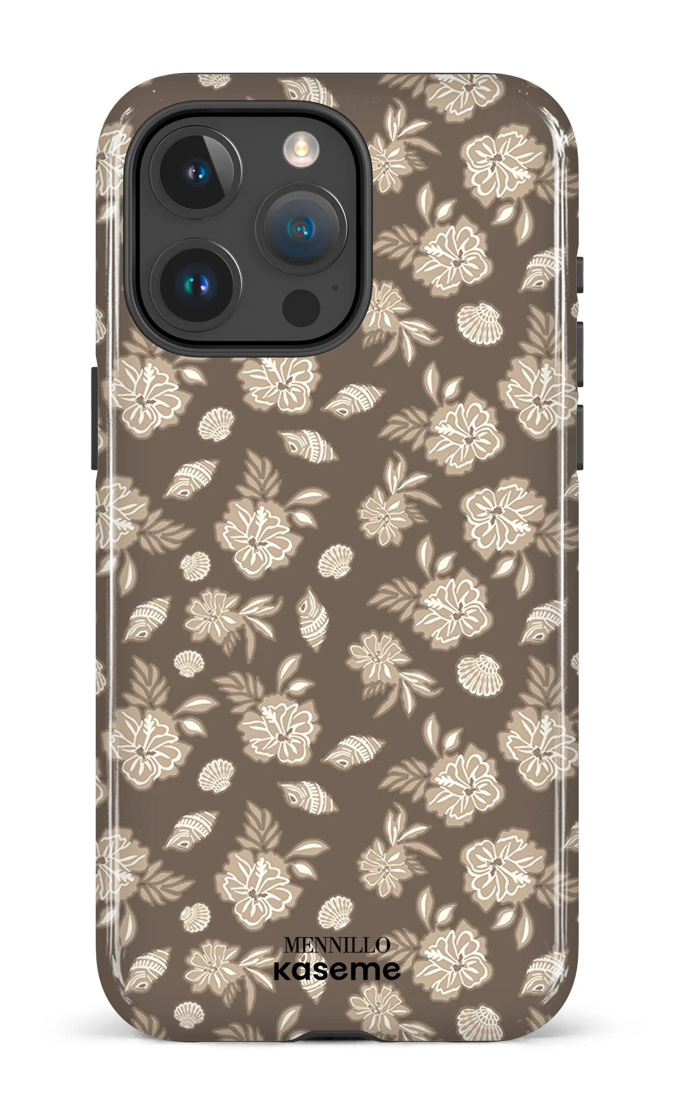 Phone case - Floral cream