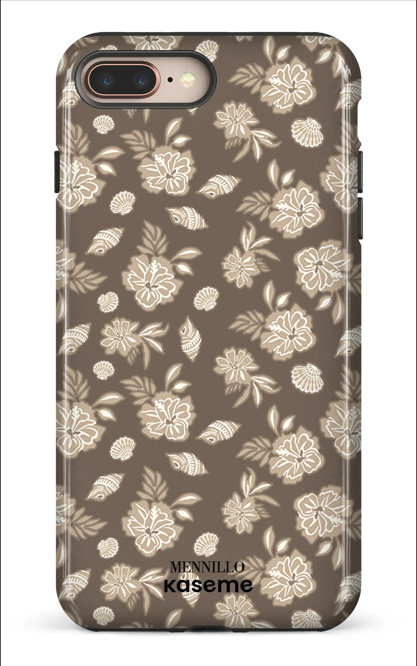 Phone case - Floral cream
