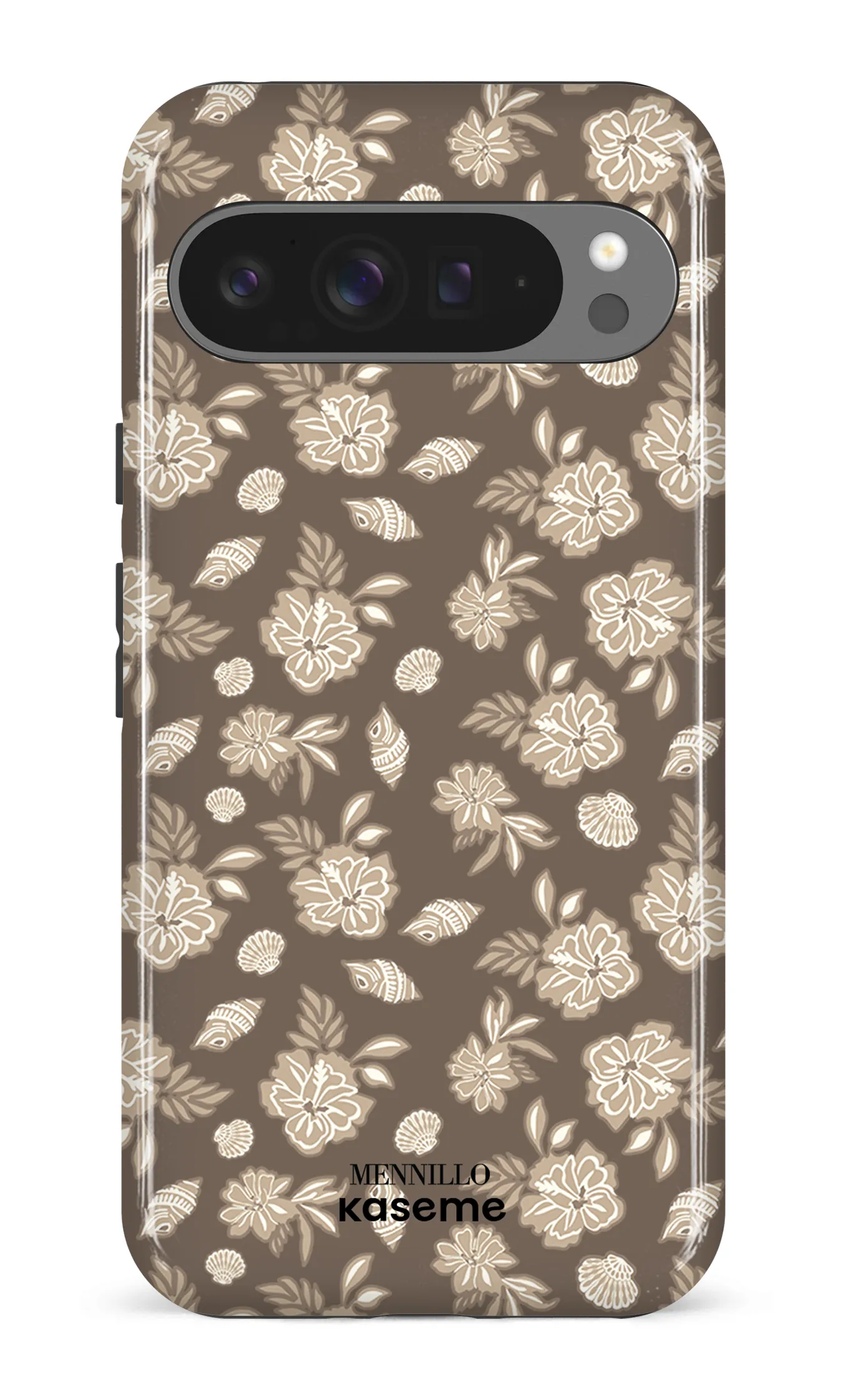 Phone case - Floral cream