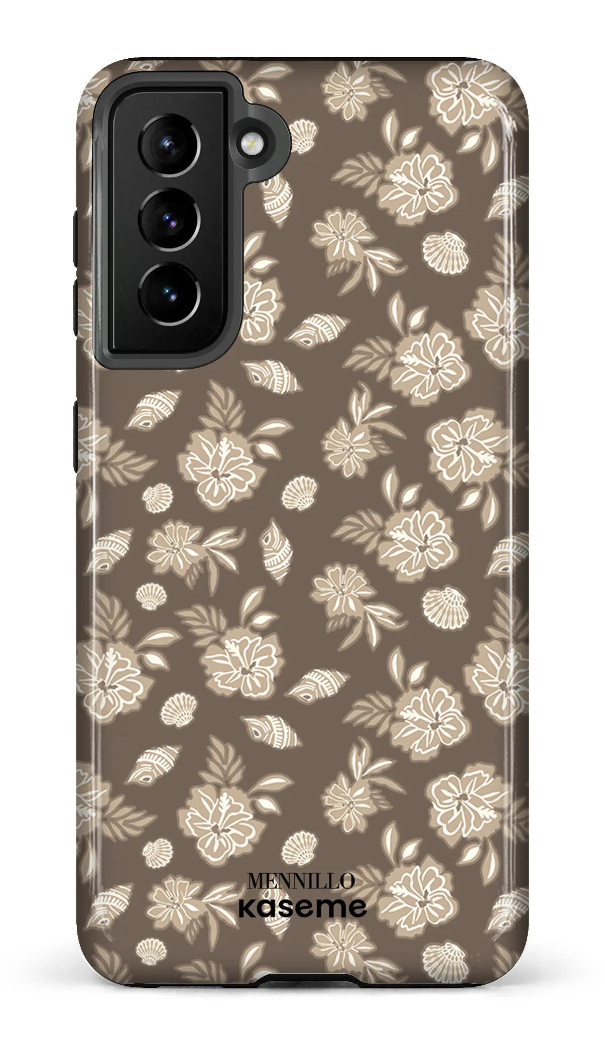 Phone case - Floral cream