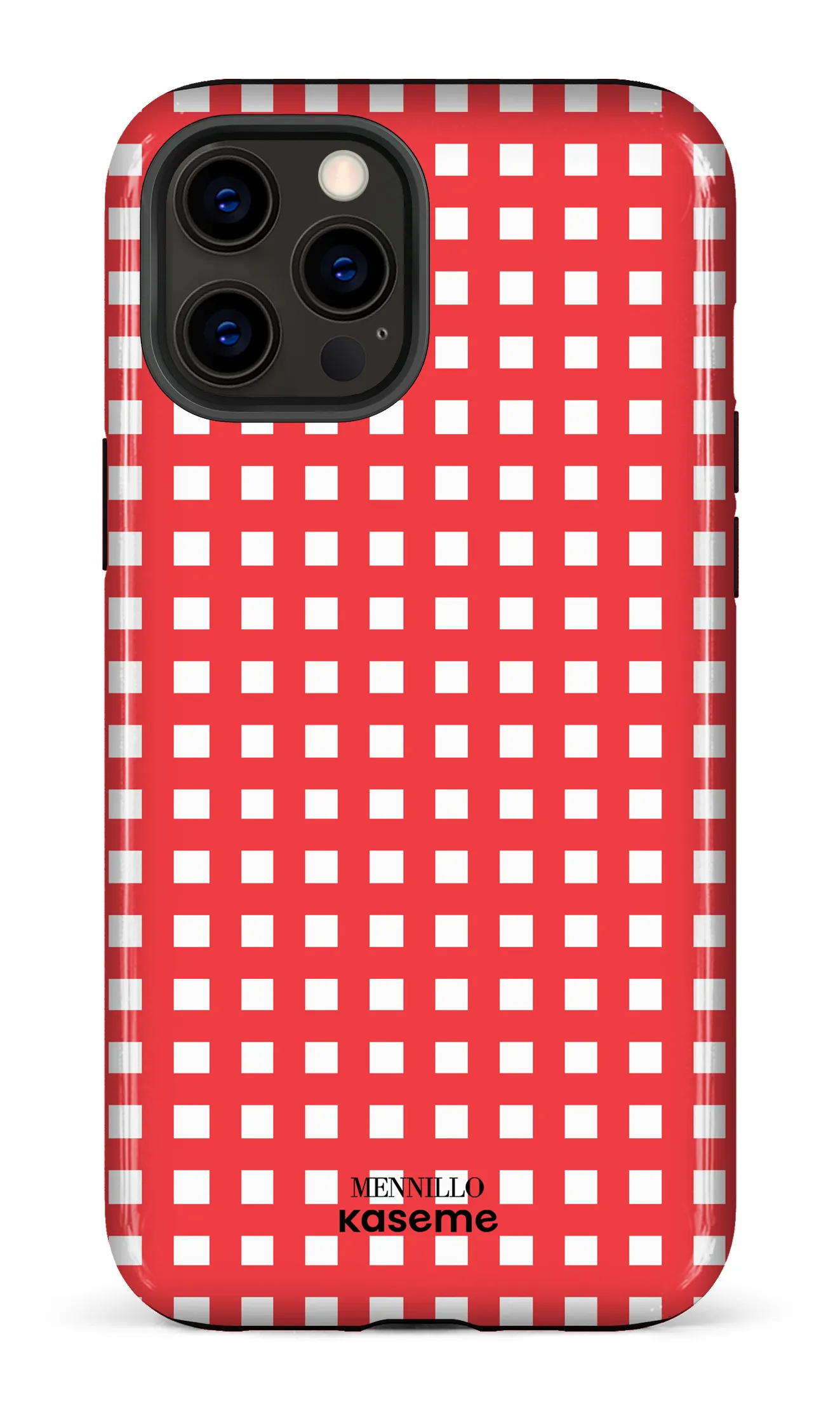Phone case - Red checkered