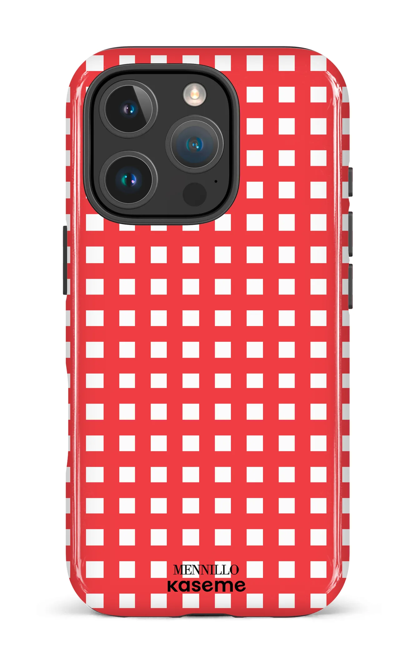 Phone case - Red checkered