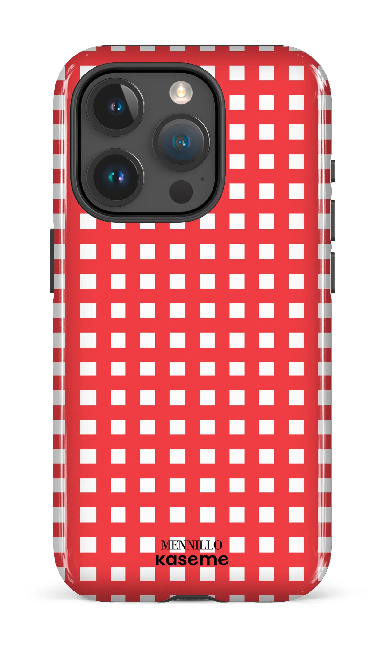 Phone case - Red checkered