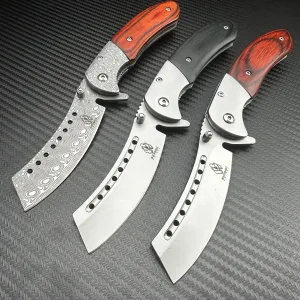 Pine Cleaver Folding Knives