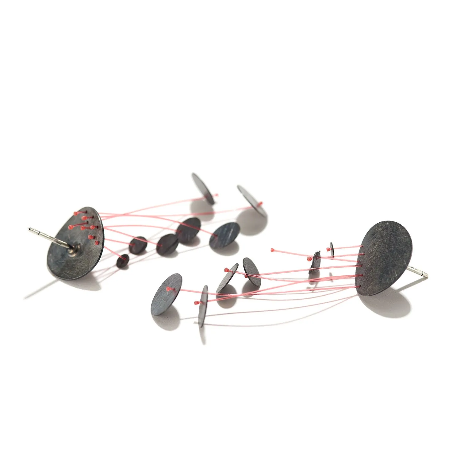 Pluja Silver Earrings