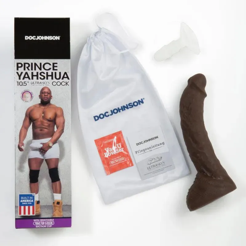 Prince Yahshua Vac-U-Lock Compatible Suction Cup Choc
