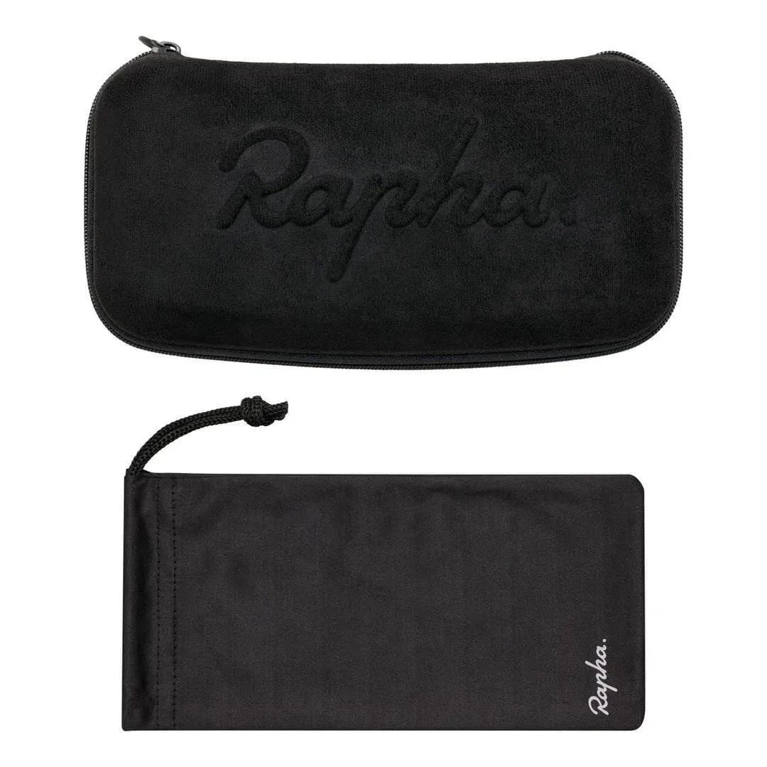 RAPHA Pro Team Frameless Glasses - Pink/Black Mirror Lens