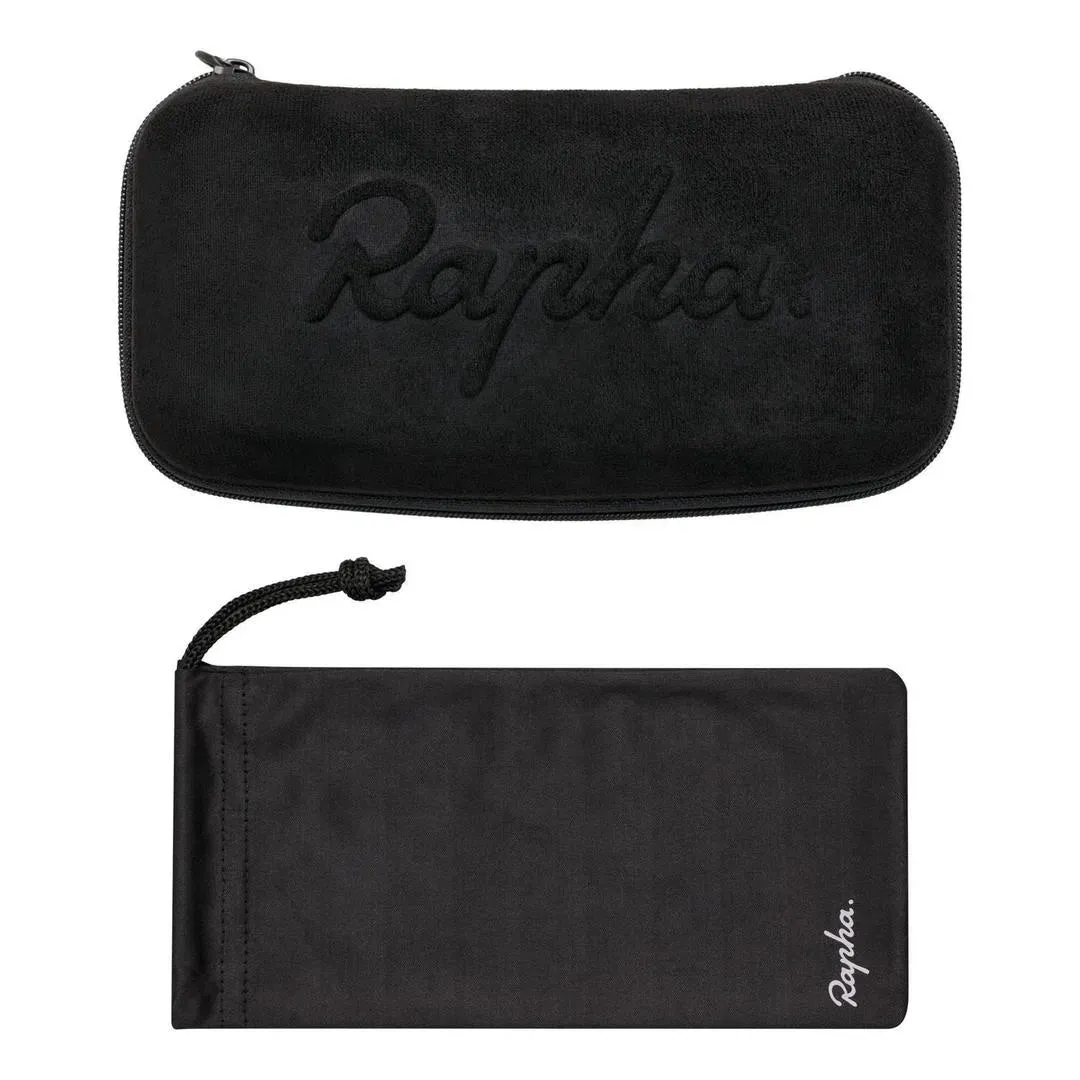RAPHA Pro Team Frameless Glasses - Pink/Black Mirror Lens
