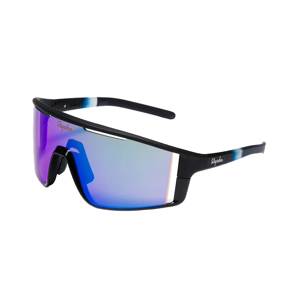 RAPHA Pro Team Full Frame Glasses - DNY Dark Navy/ Purple Green Lens