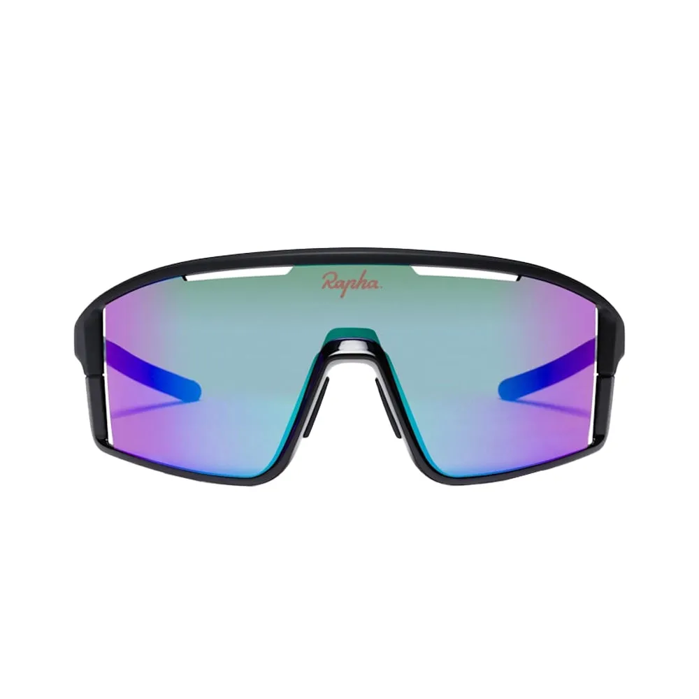 RAPHA Pro Team Full Frame Glasses - DNY Dark Navy/ Purple Green Lens