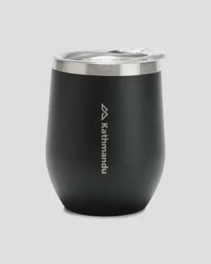 Roamer Wine Tumbler - Black Stingray