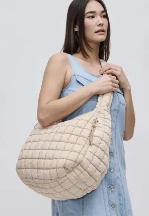 Sol & Selene - Revive Quilted Bag Cream